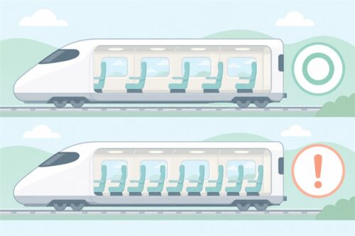 全車指定席の列車に注意
