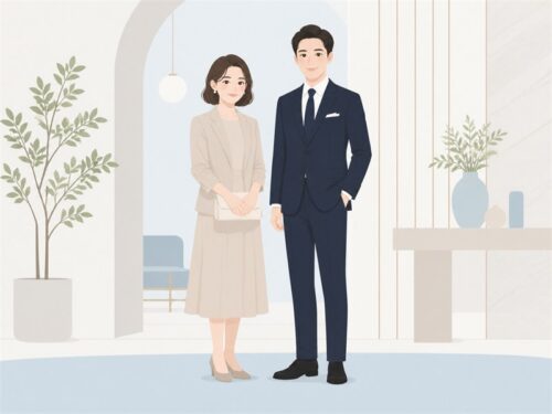 セミフォーマルの装いの目安