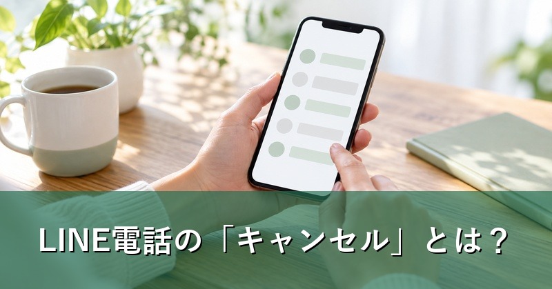 通話履歴を見るスマートフォン